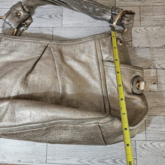 Coach Limited Release Parker Metallic Leather Shoulder Bag Purse LO882-13466 - Picture 14 of 16